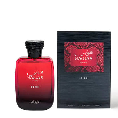 Rasasi Hawas Fire Eau de Parfum 100 mL - For Men